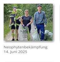 Neophytenbek�mpfung 14. Juni 2025