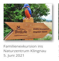 Familienexkursion ins Naturzentrum Klingnau 5. Juni 2021